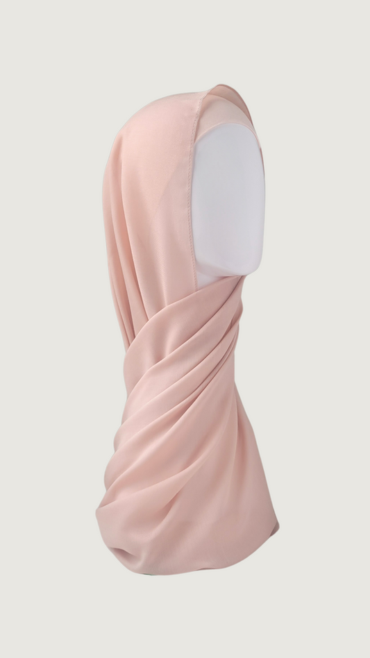 Premium Modal Hijab - Almond