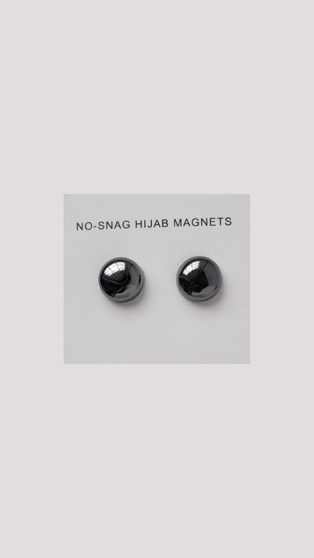 No-Snag Magnet - Black Chrome