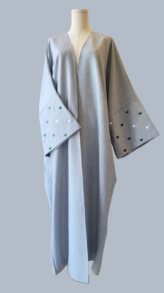 HUBB Linen Abaya Set - Habibti