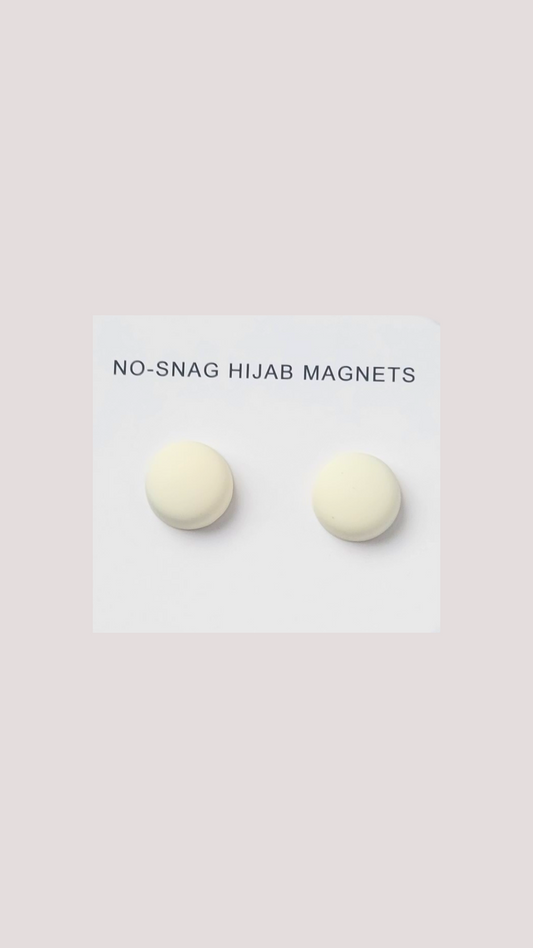No-Snag Magnet - White