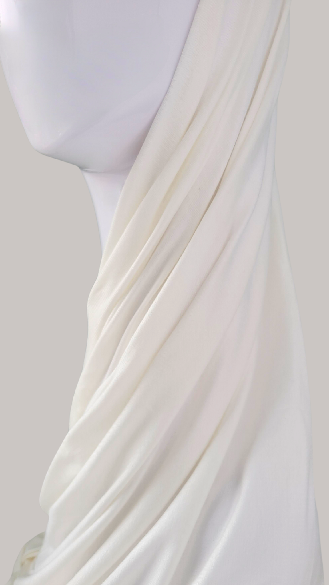 Premium Jersey Hijab - Blanc