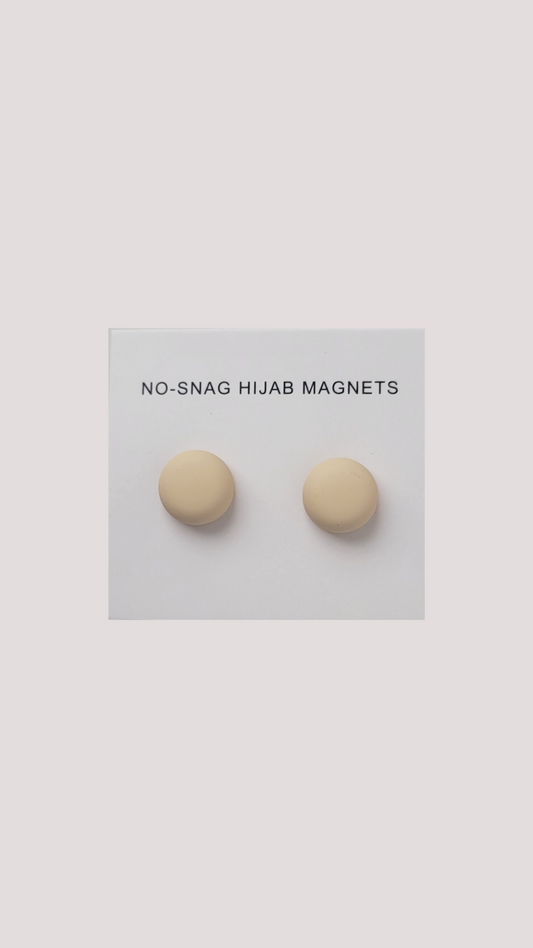 No-Snag Magnet - Cream