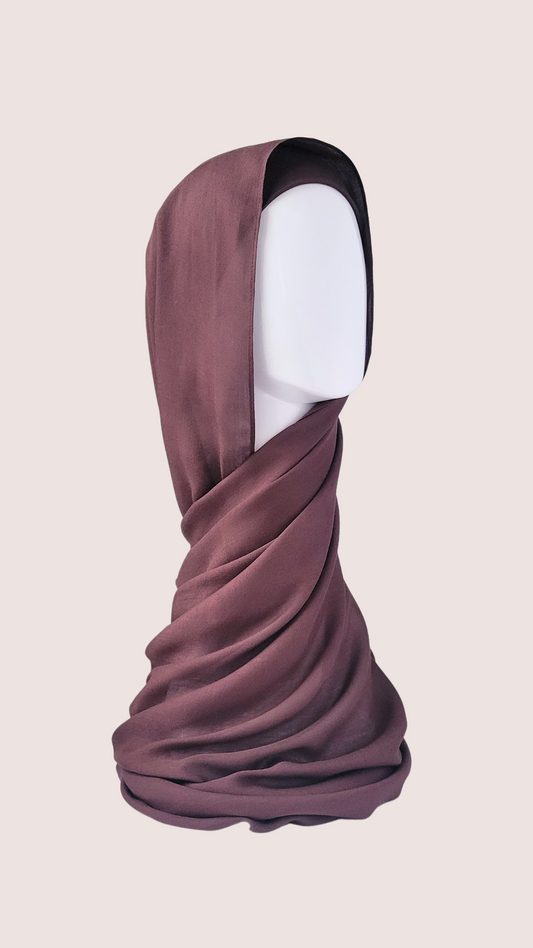 Luxury Maxi Modal Hijab - Ganache