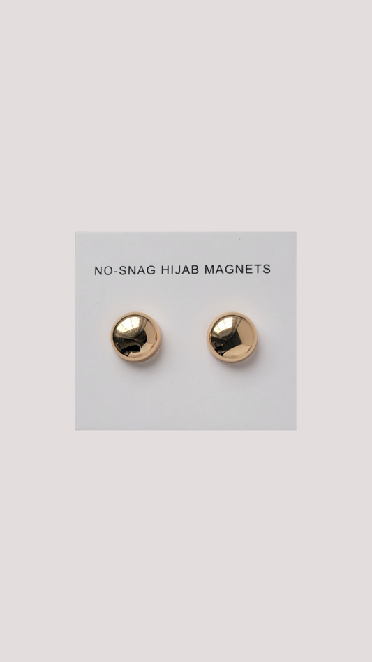 No–Snag Hijab Magnets - Gold - WEARME