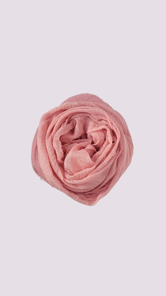 Cotton Crinkle Hijab - Sunset